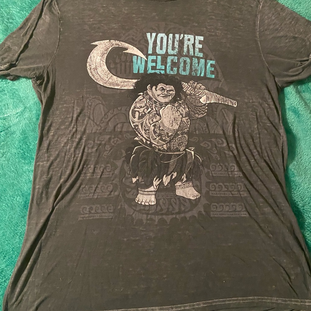 Men's Black Graphic T-Shirt